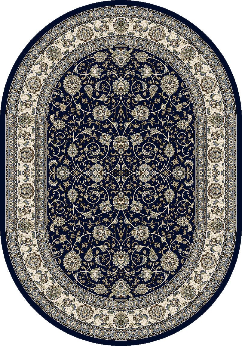 Dynamic Rugs Ancient Garden 57120 Blue Ivory Traditional Machine - Made Rug - Rugs - Dynamic Rugs - Atlanta Designer Rugs