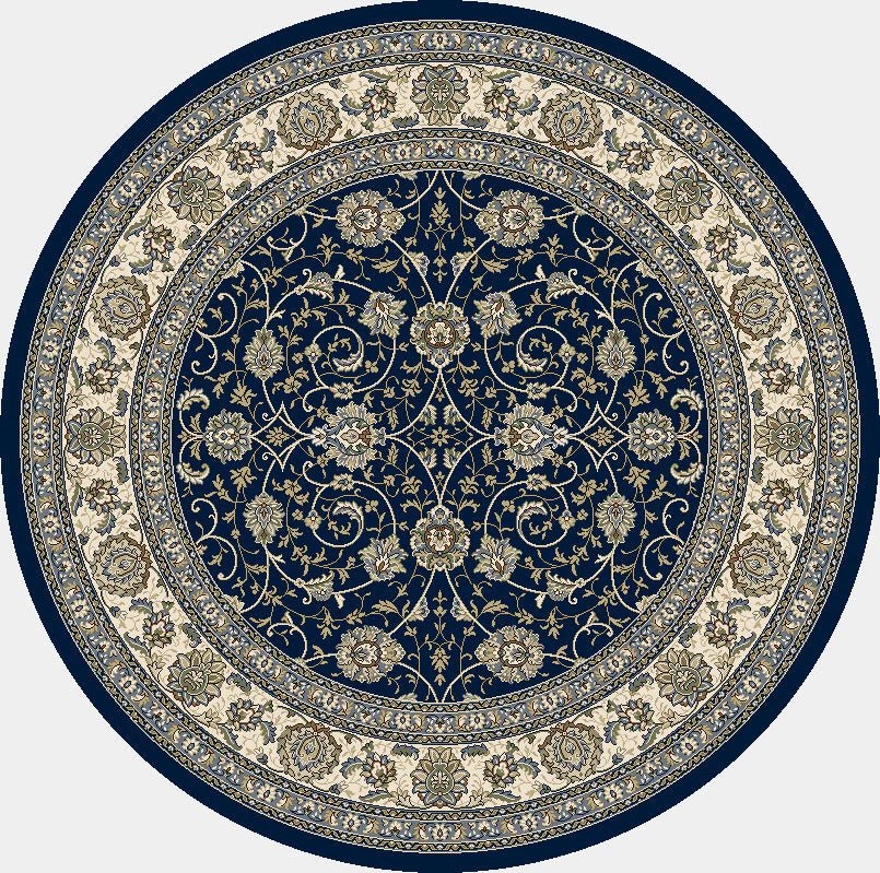 Dynamic Rugs Ancient Garden 57120 Blue Ivory Traditional Machine - Made Rug - Rugs - Dynamic Rugs - Atlanta Designer Rugs