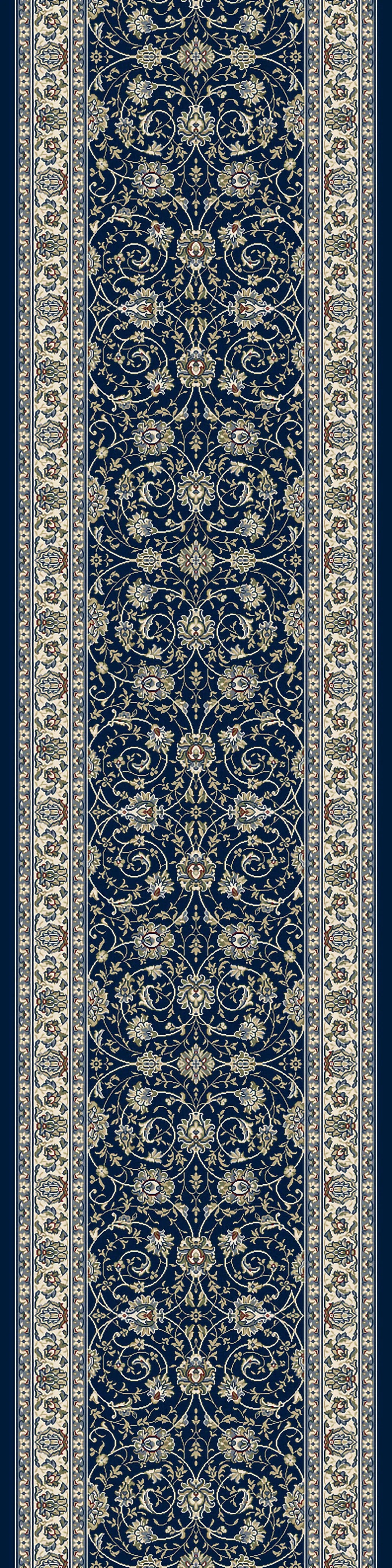 Dynamic Rugs Ancient Garden 57120 Blue Ivory Traditional Machine - Made Rug - Rugs - Dynamic Rugs - Atlanta Designer Rugs