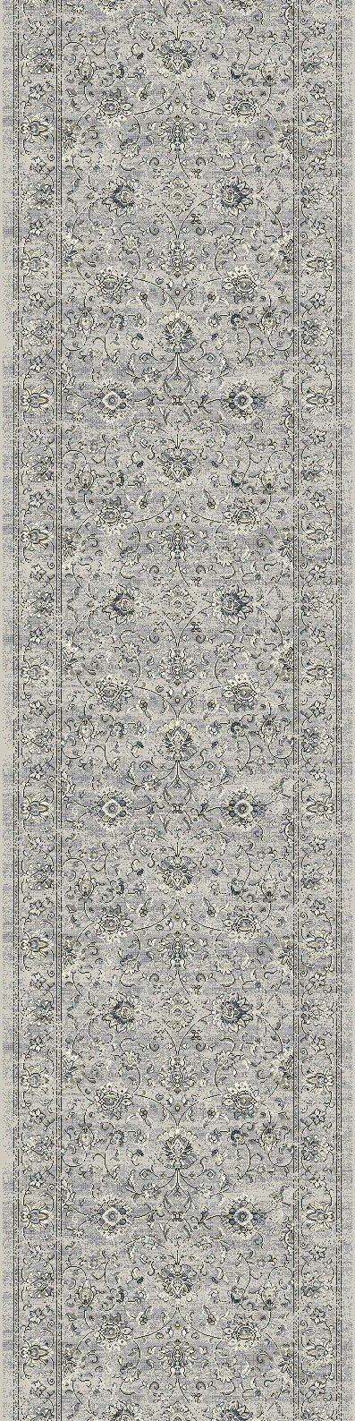 Dynamic Rugs Ancient Garden 57126 Silver Grey Traditional Machine - Made Rug - Rugs - Dynamic Rugs - Atlanta Designer Rugs