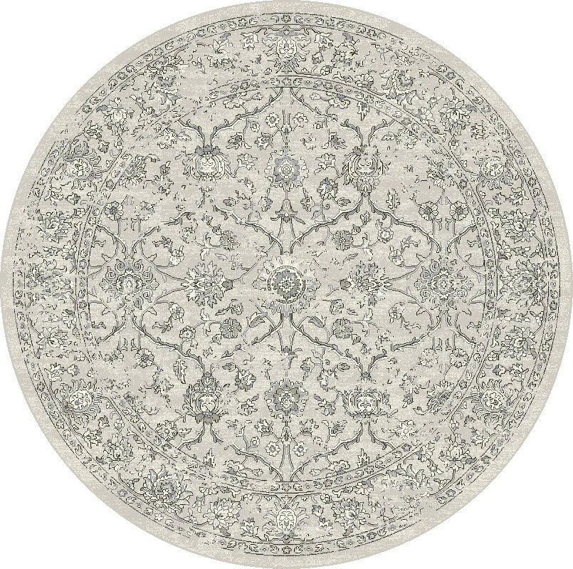 Dynamic Rugs Ancient Garden 57136 Silver Grey Traditional Machine - Made Rug - Rugs - Dynamic Rugs - Atlanta Designer Rugs