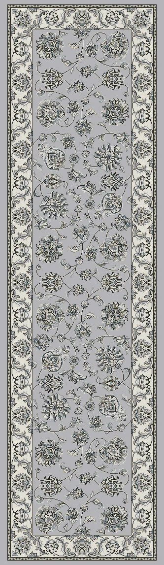 Dynamic Rugs Ancient Garden 57365 Soft Grey Cream Traditional Machine - Made Rug - Rugs - Dynamic Rugs - Atlanta Designer Rugs