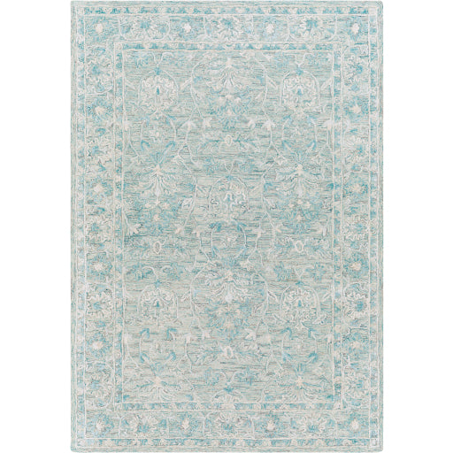 Surya Shelby SBY-1012 Aqua Traditional  Rug