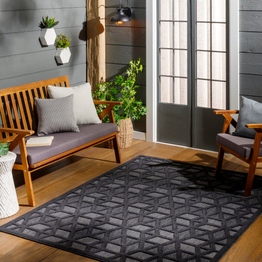 Surya San Diego SFG-2308 Black Modern  Rug