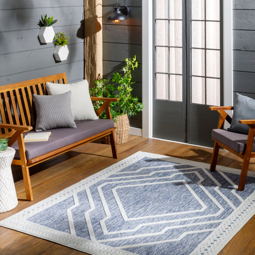 Surya San Diego SFG-2355 Dark Blue Modern  Rug