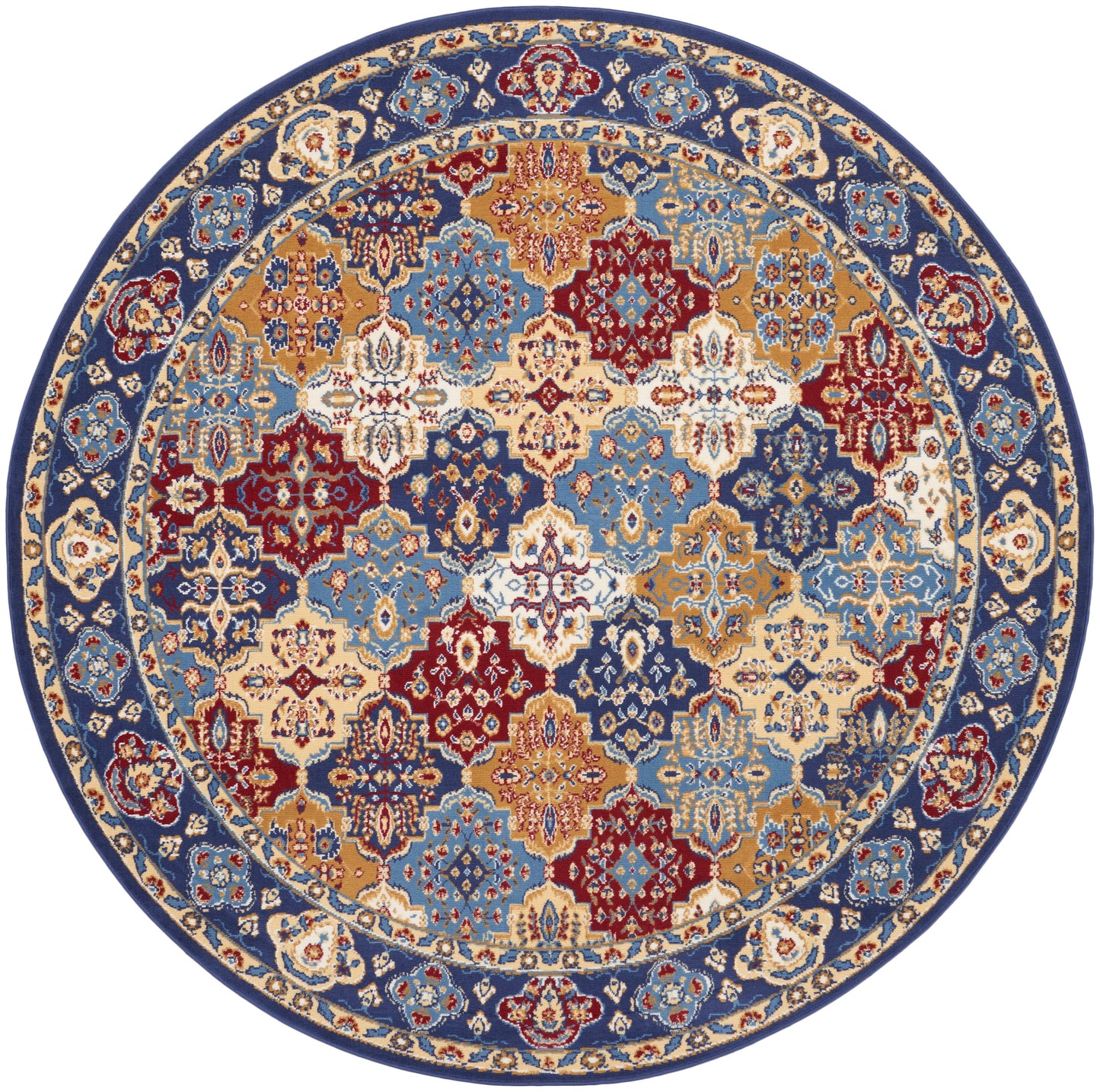 Nourison Home Grafix GRF31 Multicolor Traditional Power-Loomed Rug