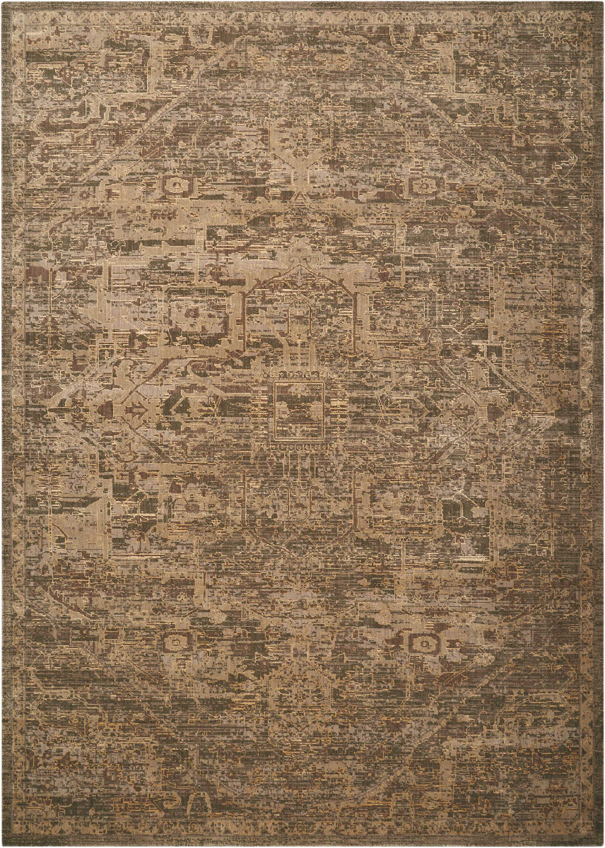 Nourison Home Silken Allure SLK14 Moss   Loom Rug