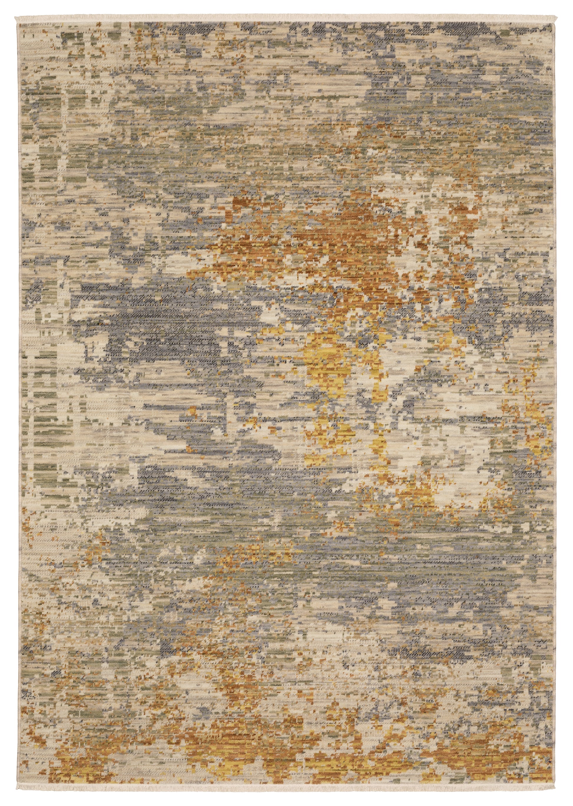 Oriental Weavers Soleri SOL03 Beige Contemporary Power-Loomed Rug