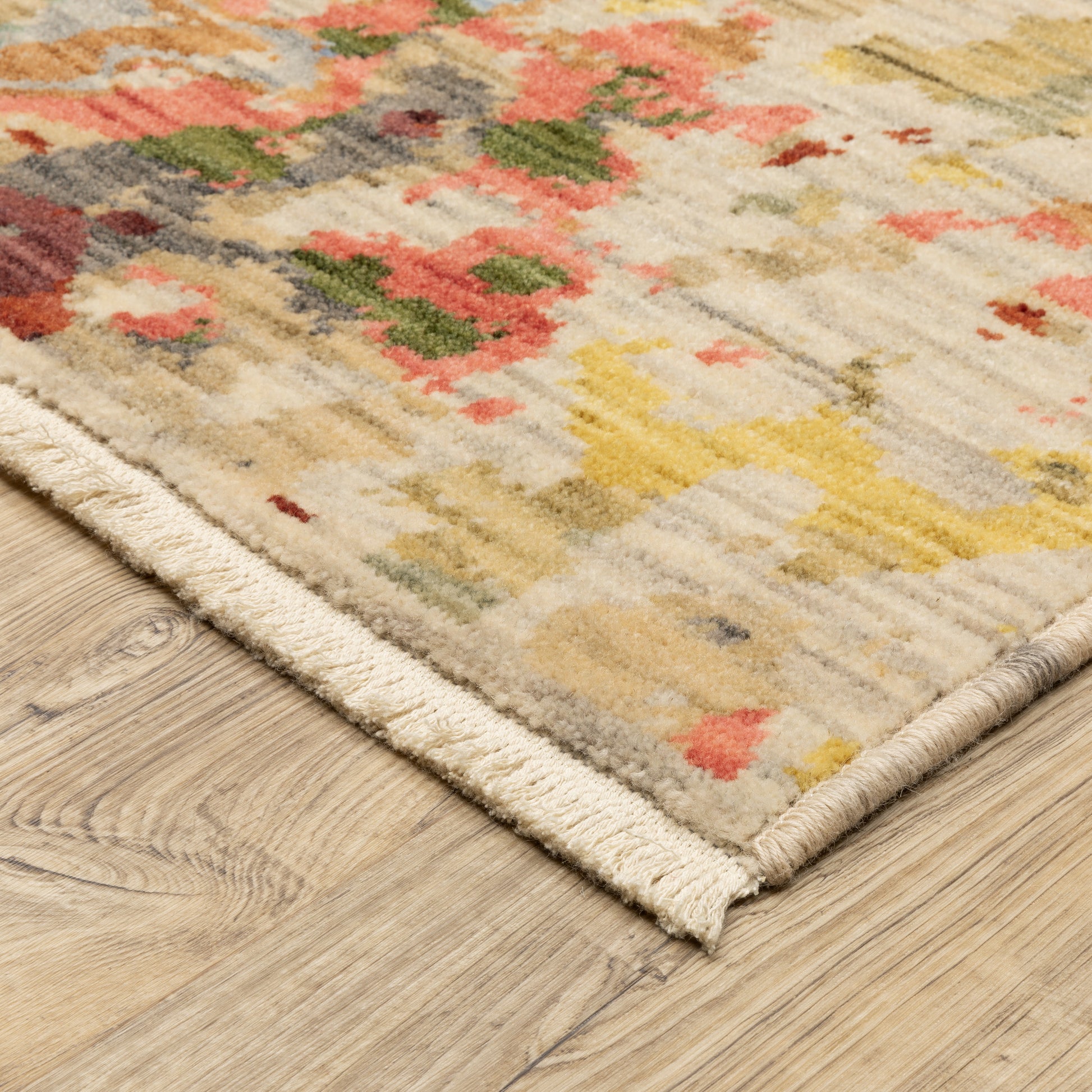 Oriental Weavers Soleri SOL09 Beige Contemporary Power-Loomed Rug