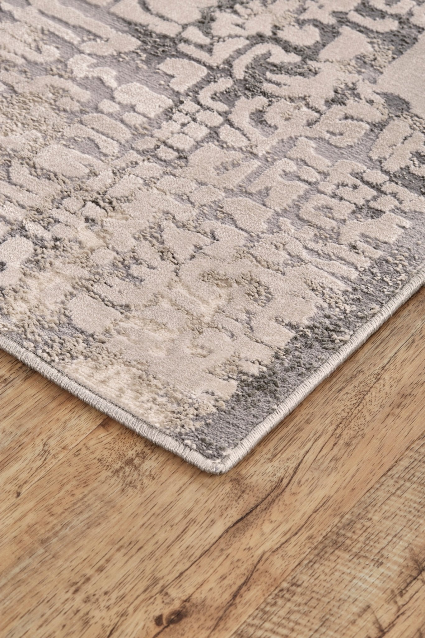 Feizy Prasad 3683F Gray Modern/Casual Rug - Rugs - Feizy - Atlanta Designer Rugs