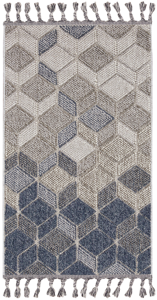 Nourison Home Paxton  Grey Slate  Contemporary