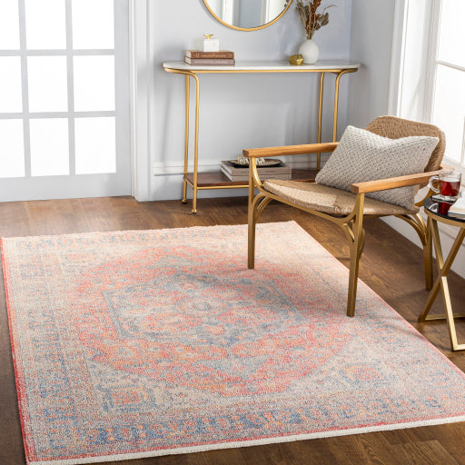 Surya Subtle SUB-2305 Red Traditional  Rug