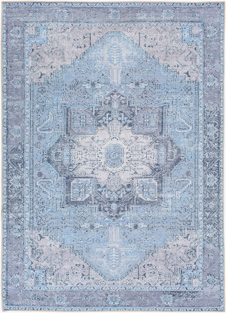 Surya Amelie AML-2358 Sky Blue  Traditional Machinemade Rug