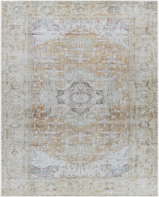 Surya Amelie AML-2367 Mustard  Traditional Machinemade Rug