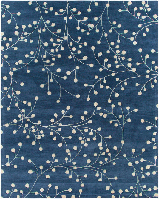 Surya Athena ATH-5156 Ink Blue  Cottage Tufted Rug