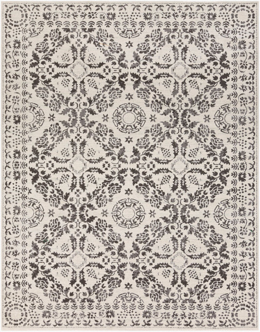 Surya Bahar BHR-2318 Charcoal  Traditional Machinemade Rug