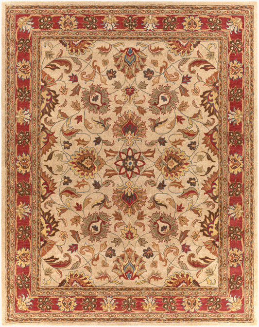 Surya Caesar CAE-1001 Tan  Traditional Tufted Rug