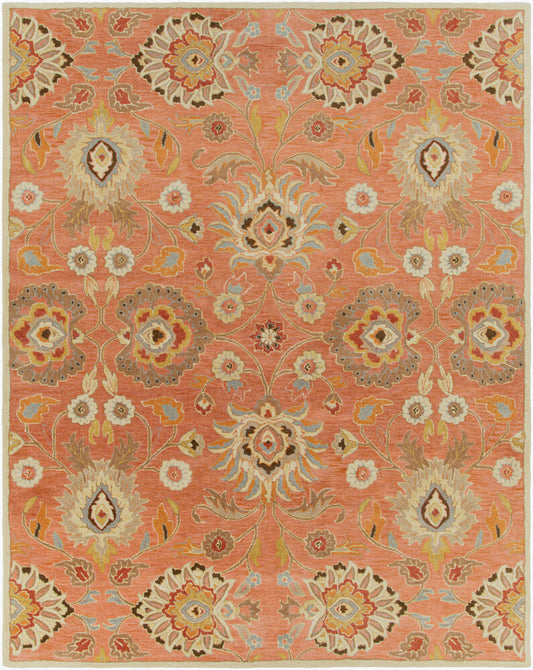 Surya Caesar CAE-1107 Burnt Orange  Traditional Tufted Rug