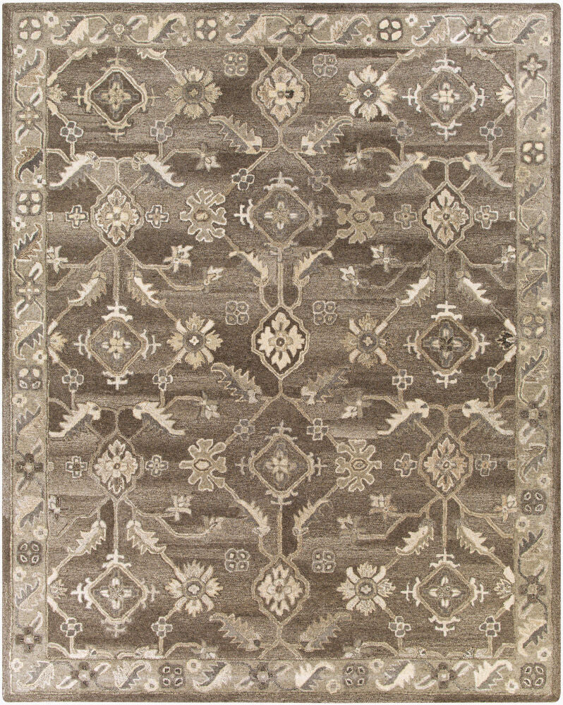 Surya Caesar CAE-1200 Charcoal  Traditional Tufted Rug