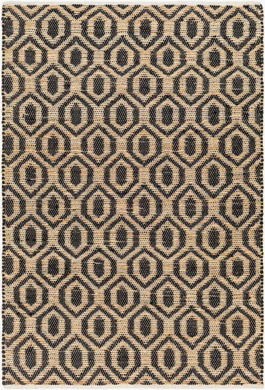 Surya Jean JEA-2306 Black  Modern  Rug