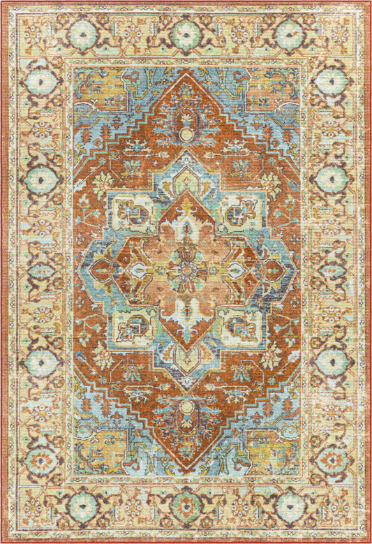 Surya Leicester LEC-2307 Rust  Traditional  Rug