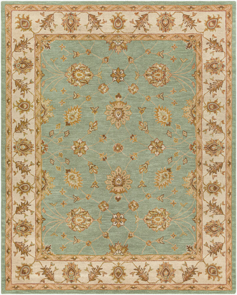 Surya Middleton AWHR-2058 Medium Green  Traditional Tufted Rug