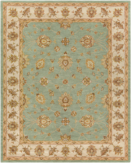 Surya Middleton AWHR-2058 Medium Green  Traditional Tufted Rug