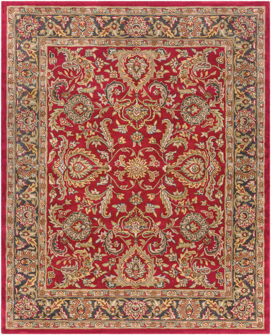 Surya Middleton AWHY-2062 Red  Traditional Tufted Rug