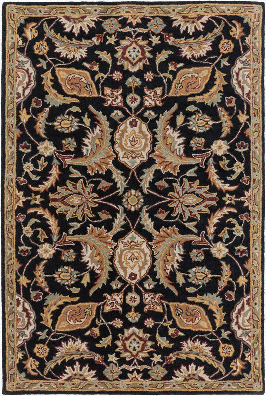 Surya Middleton AWMD-2078 Black  Traditional Tufted Rug