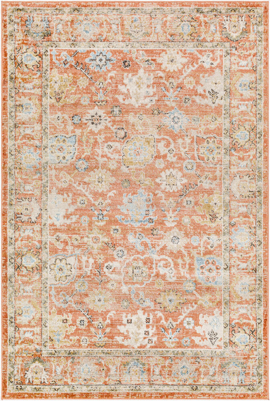 Surya Pertek PTK-2301 Burnt Orange  Traditional  Rug