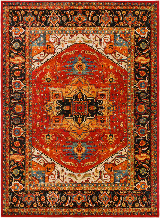 Surya Serapi SRP-1001 Burgandy  Traditional  Rug