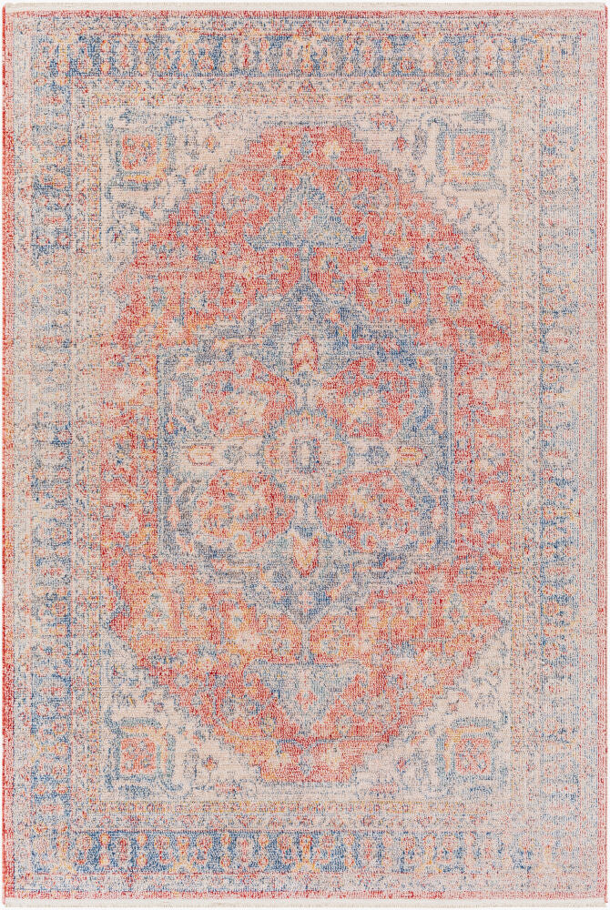 Surya Subtle SUB-2305 Red  Traditional  Rug