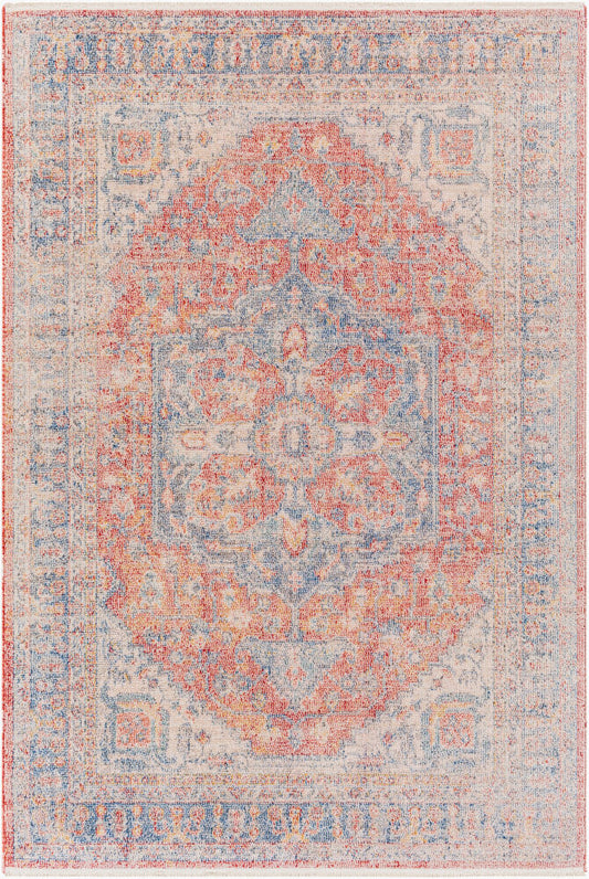 Surya Subtle SUB-2305 Red  Traditional  Rug