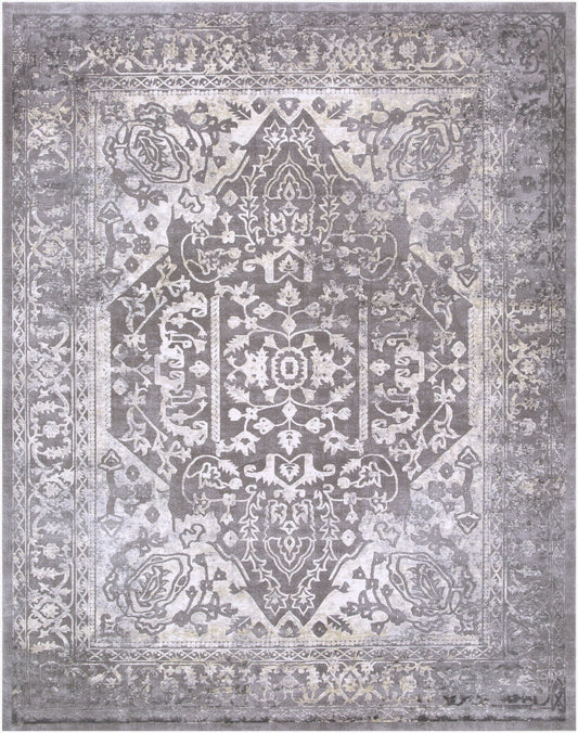 Surya Tibetan TBT-2300 Charcoal  Traditional  Rug