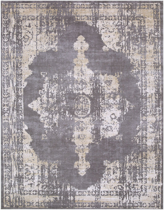 Surya Tibetan TBT-2310 Charcoal  Traditional  Rug