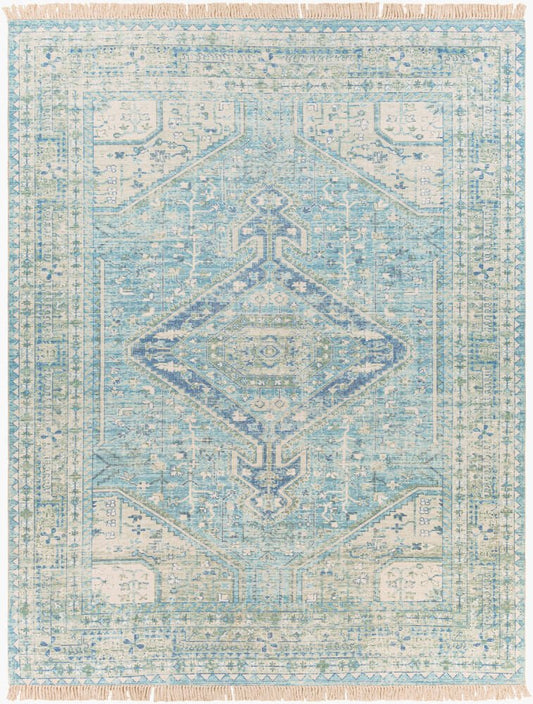 Surya Zainab ZAI - 2304 Aqua Traditional Rug - Rugs - Surya - Atlanta Designer Rugs