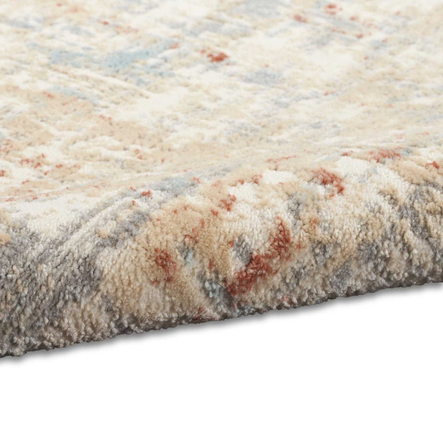 Calvin Klein Ck005 Enchanting ECH06 Ivory Grey Contemporary Machinemade Rug - Rugs - Calvin Klein - Atlanta Designer Rugs