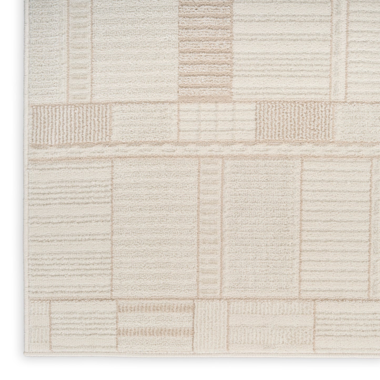 Nourison Home Nordic  Ivory Beige  Contemporary