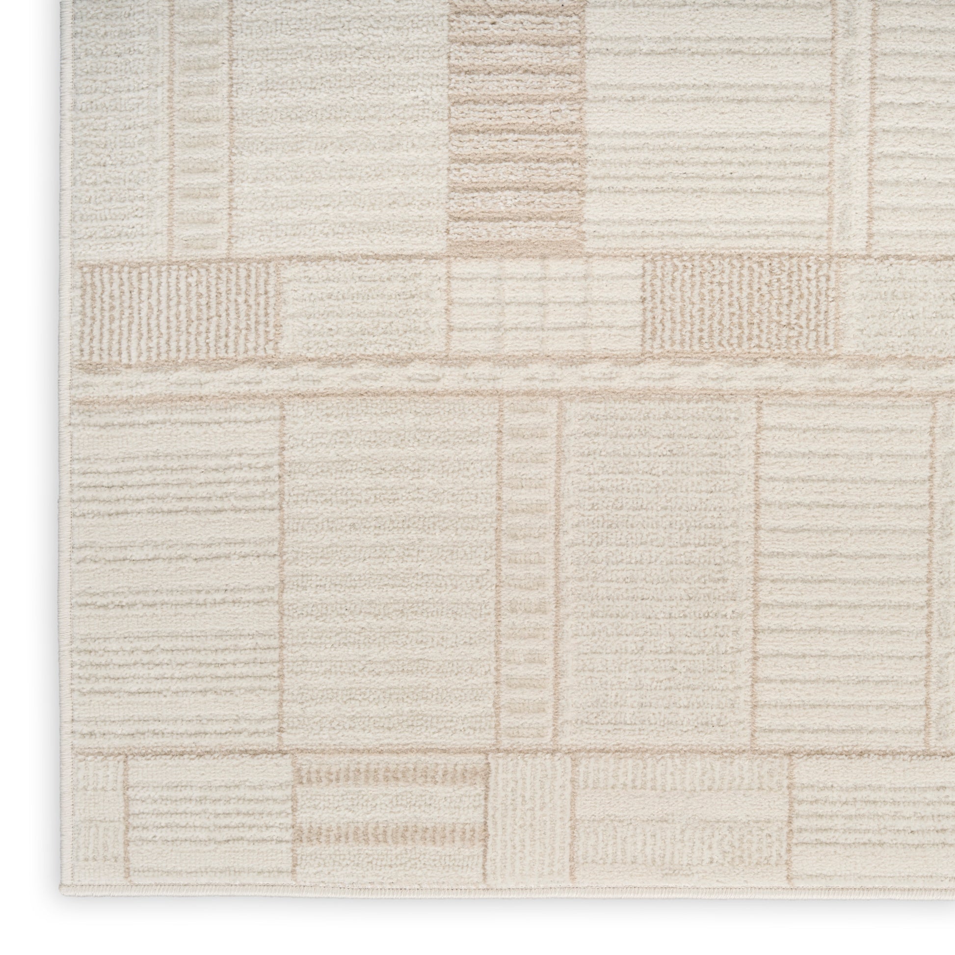 Nourison Home Nordic  Ivory Beige  Contemporary