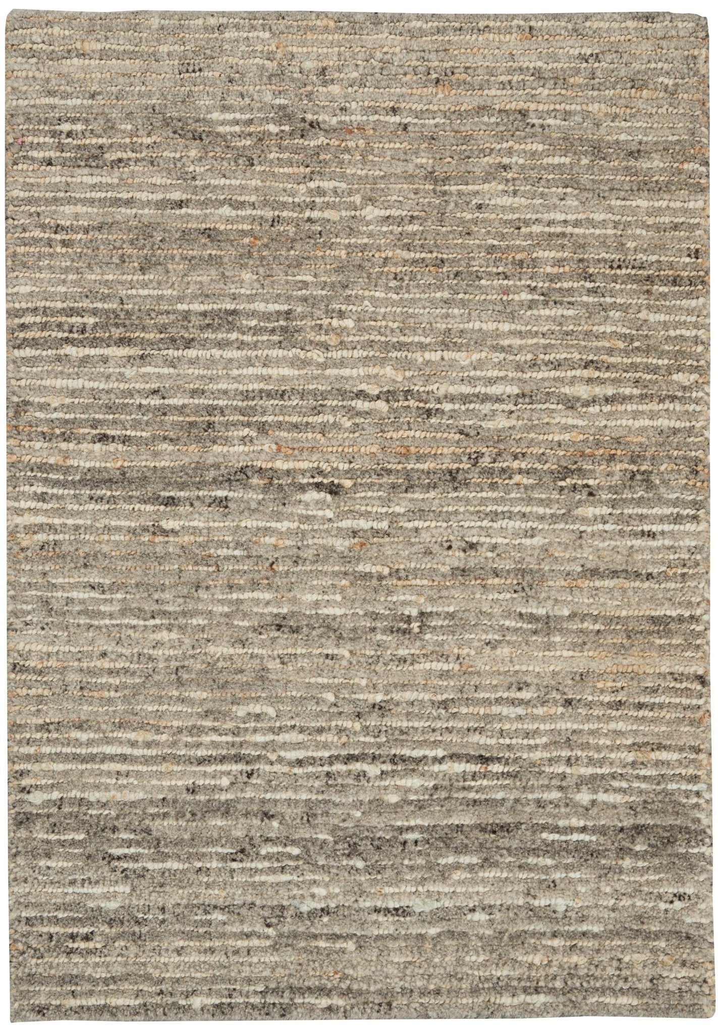 Calvin Klein Kathmandu CK920 Grey Contemporary Knotted Rug - Rugs - Calvin Klein - Atlanta Designer Rugs