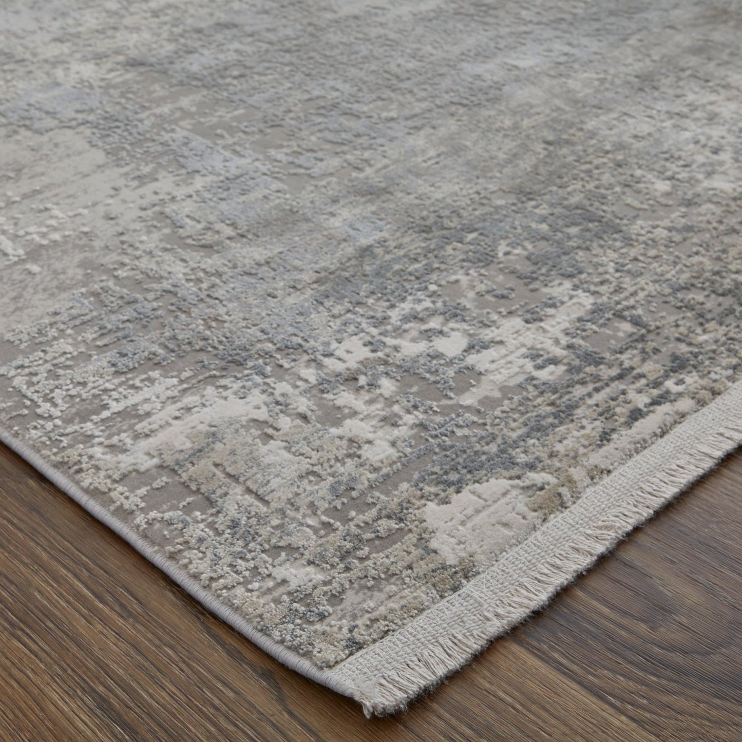 Feizy Cadiz 3888F Light Gray Modern/Industrial/Luxury & Gla Machine Woven Rug - Rugs - Feizy - Atlanta Designer Rugs