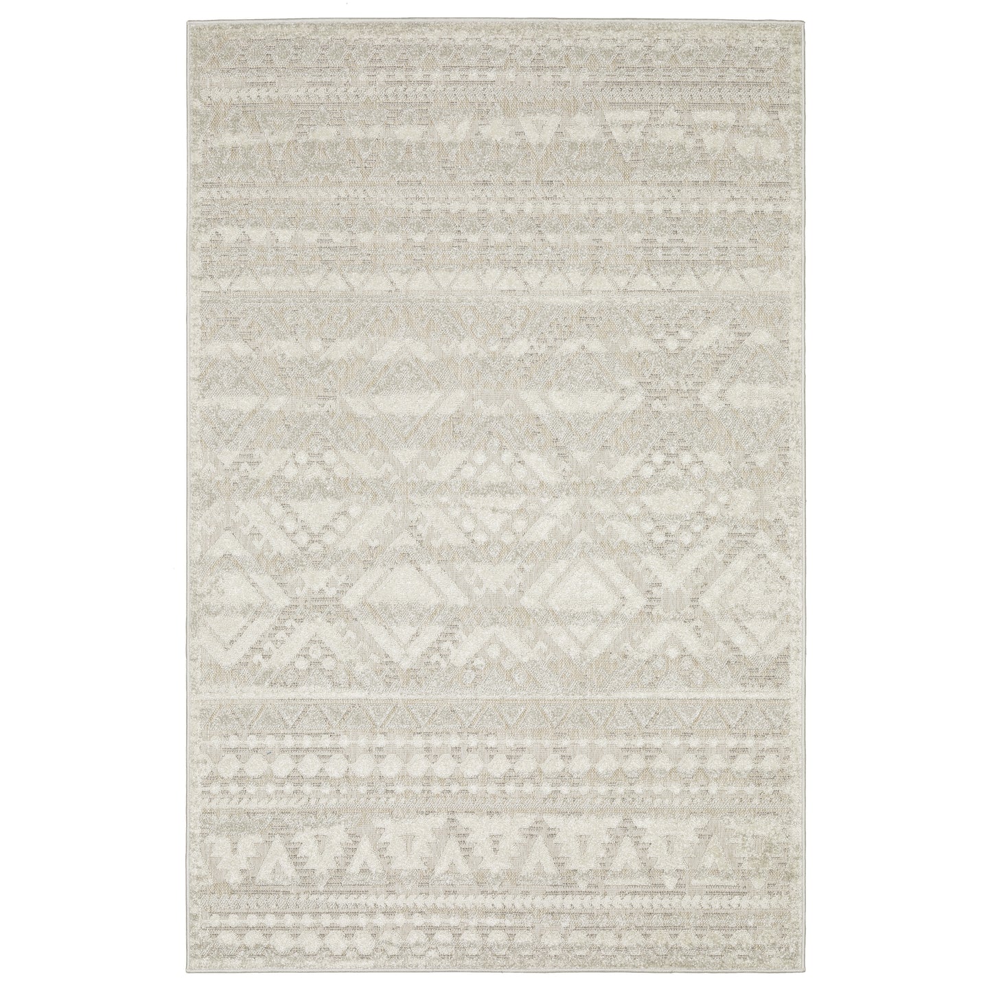 Oriental Weavers Tangier TAN01 Beige Casual Power-Loomed Rug