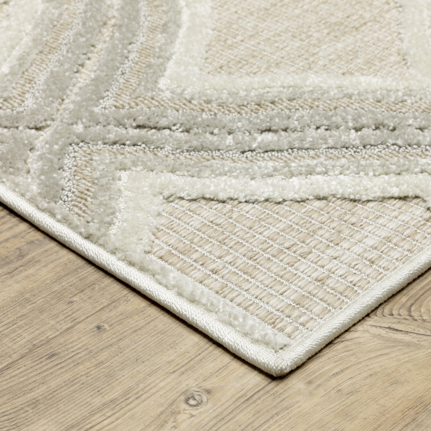 Oriental Weavers Tangier TAN04 Grey Casual Power-Loomed Rug