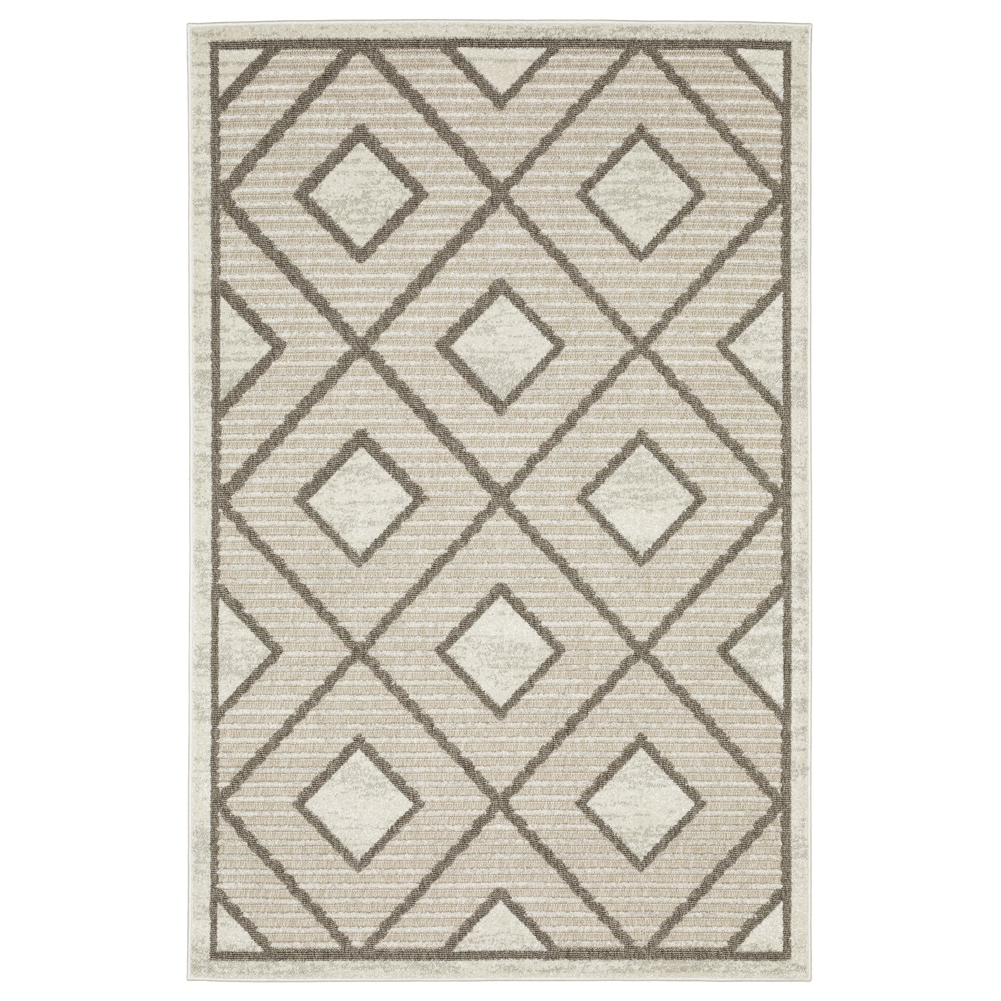 Oriental Weavers Tangier TAN05 Beige Casual Power-Loomed Rug