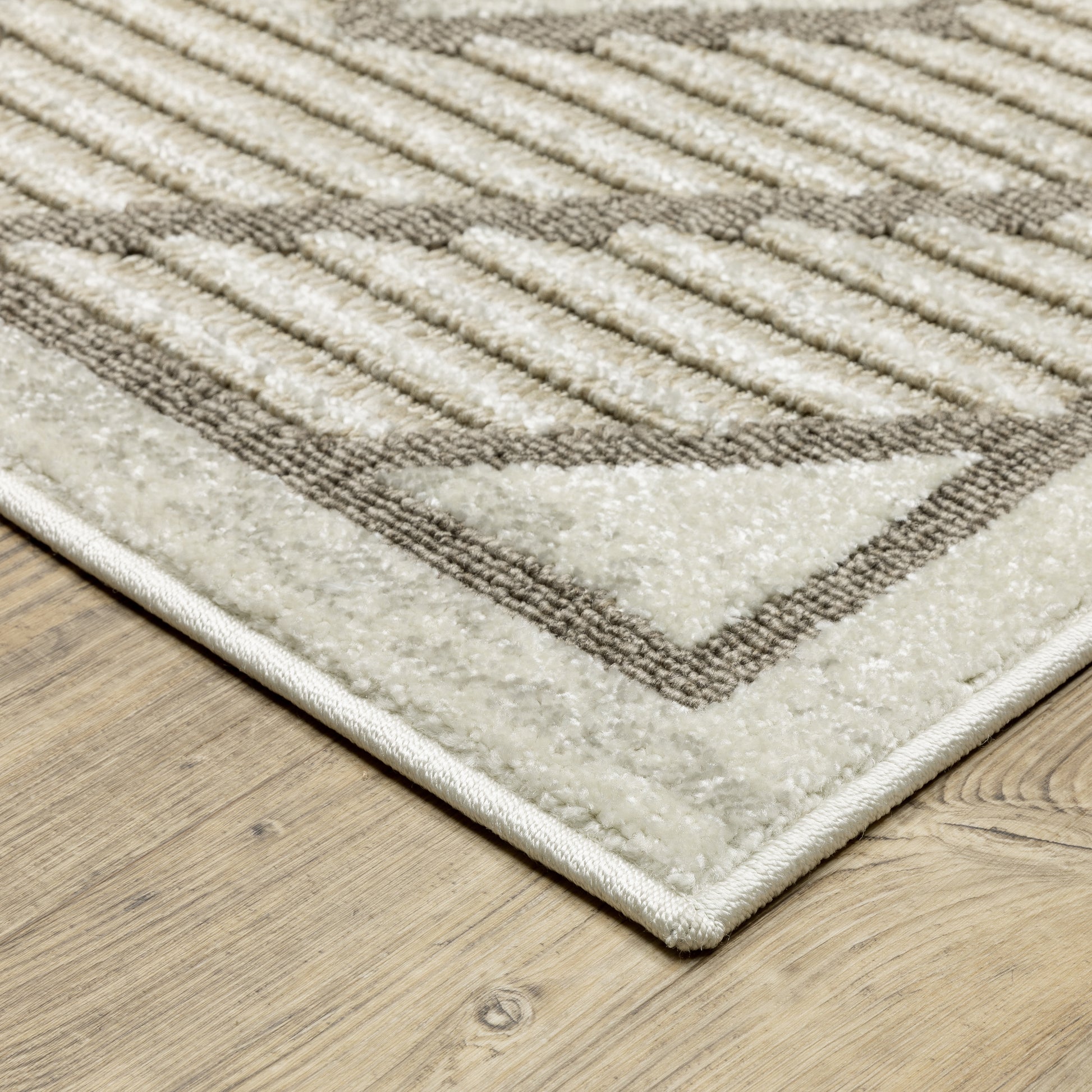 Oriental Weavers Tangier TAN05 Beige Casual Power-Loomed Rug