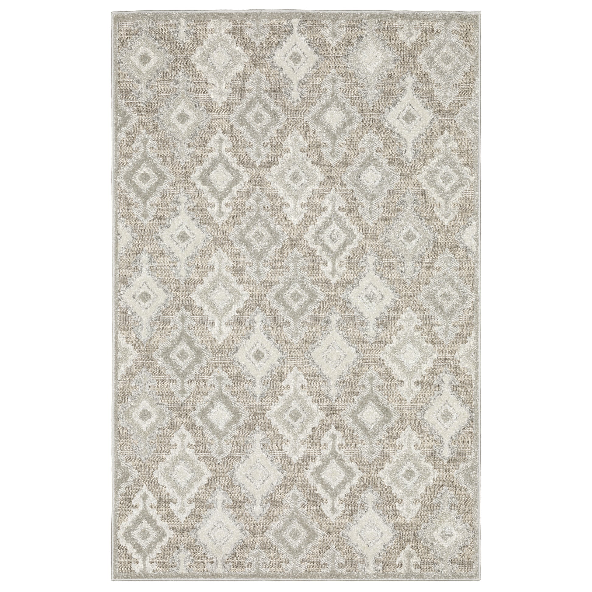 Oriental Weavers Tangier TAN08 Beige Casual Power-Loomed Rug