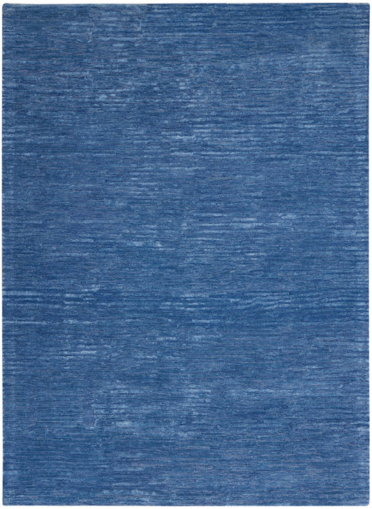 Calvin Klein Ck010 Linear LNR01 Blue Contemporary Tufted Rug - Rugs - Calvin Klein - Atlanta Designer Rugs