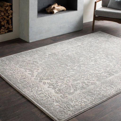 Surya Tibetan TBT-2300 Charcoal Traditional  Rug