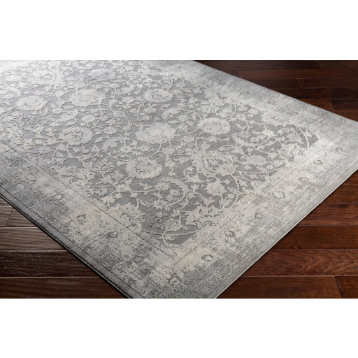 Surya Tibetan TBT-2309 Charcoal Traditional  Rug