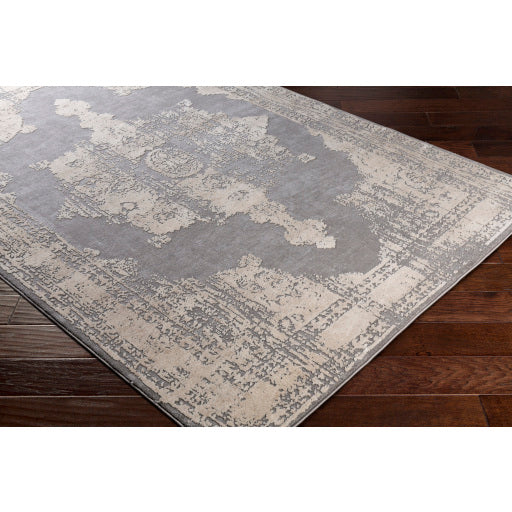 Surya Tibetan TBT-2310 Charcoal Traditional  Rug